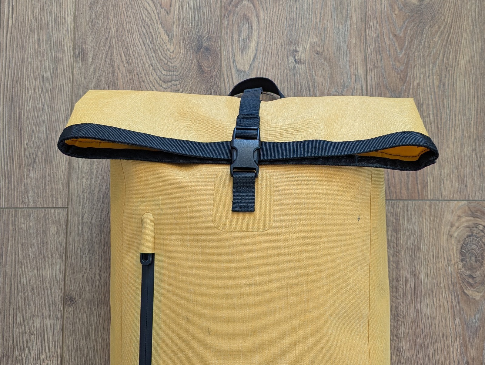 Wili Wili Tree Roll Top Backpack Light Sunset Yellow 20L 100% Recycled Pet