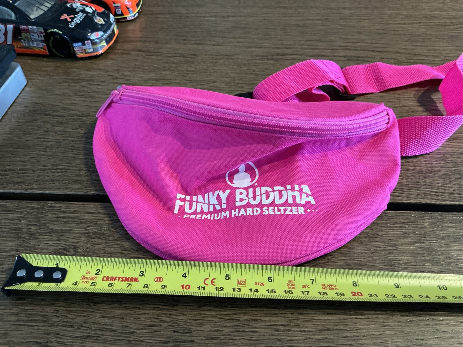Funky Buddha Beer – Premium Hard Seltzer Fanny Pack – Bright Pink