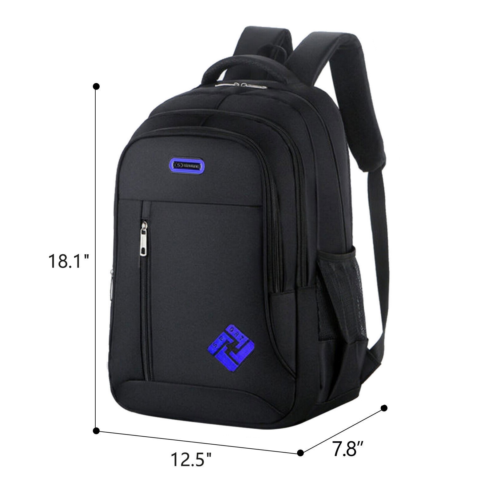 17″/18″/21.5″Laptop Backpack Anti-Theft Waterproof TSA Travel Backpack USB Port