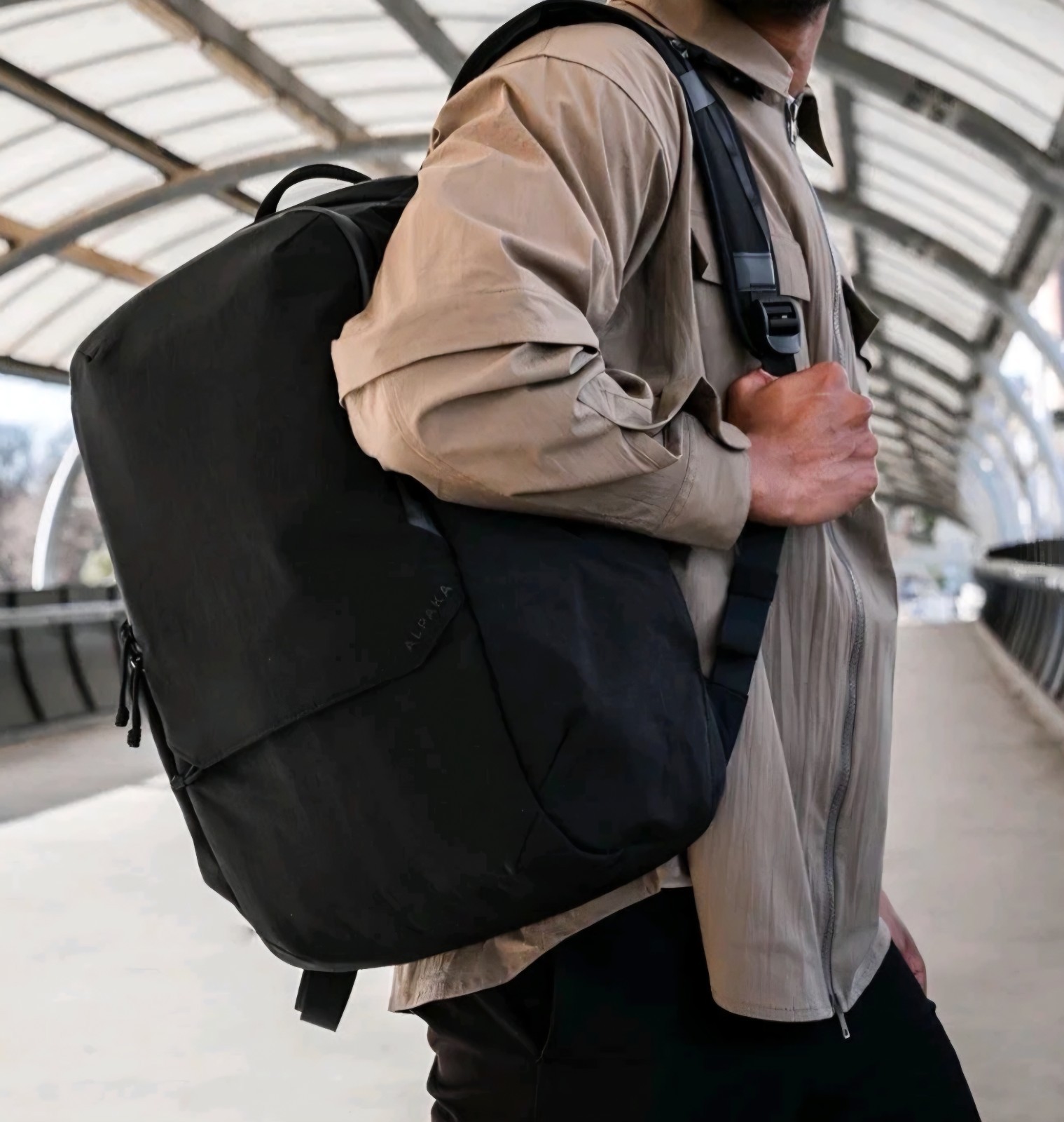 Alpaka – ELEMENTS BACKPACK PRO Axoflux 400D Ripstop Nylon MSRP $189.00 NWT