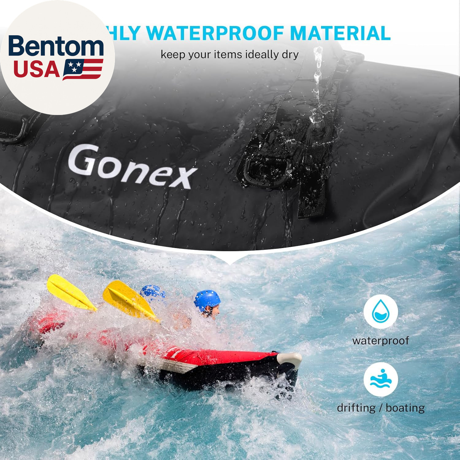 Extra Large Waterproof Duffle Travel Dry Duffel Bag Heavy Duty Bag with Durable
