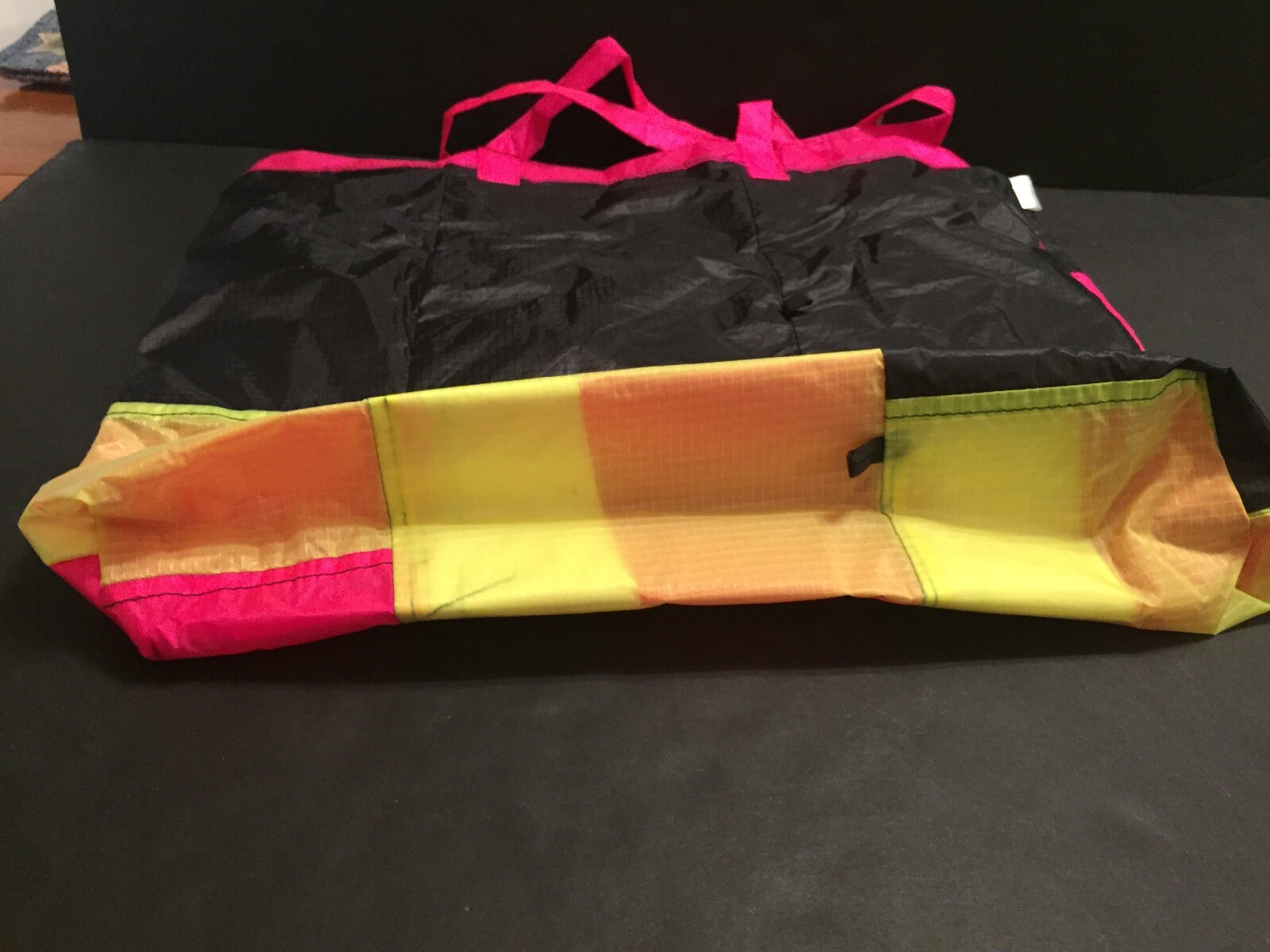 NWT Salvage Recycled Kite Fabric Bag Tote Made By The CCS Workshop Sri Lanka
