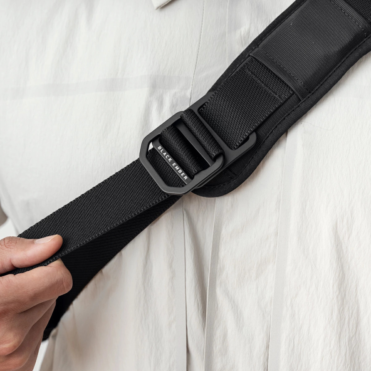 BLACK EMBER GRIP SLING EmberTex SHOULDER BAG Black