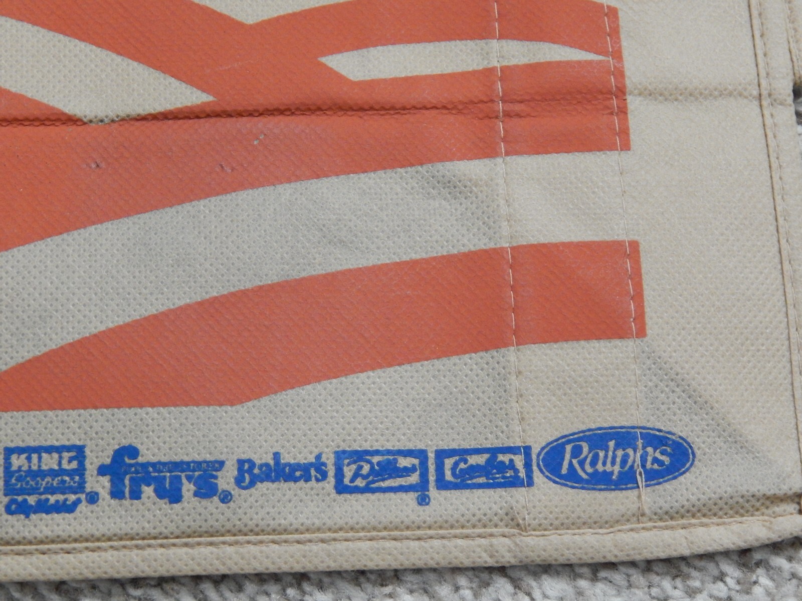 USO SERVING OUR TROOPS MILITARY REUSABLE BAG TOTE ECO FRIENDLY