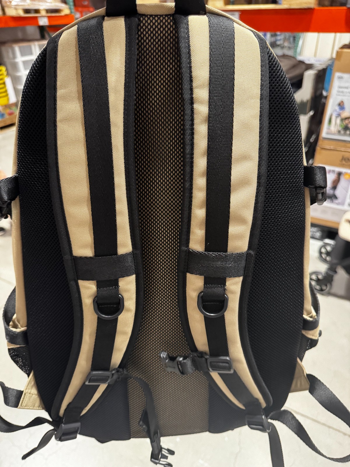 YALE Mesh String Backpack 37L (YGX2BG630ABE) – Padded Laptop Sleeve & Chest Stra