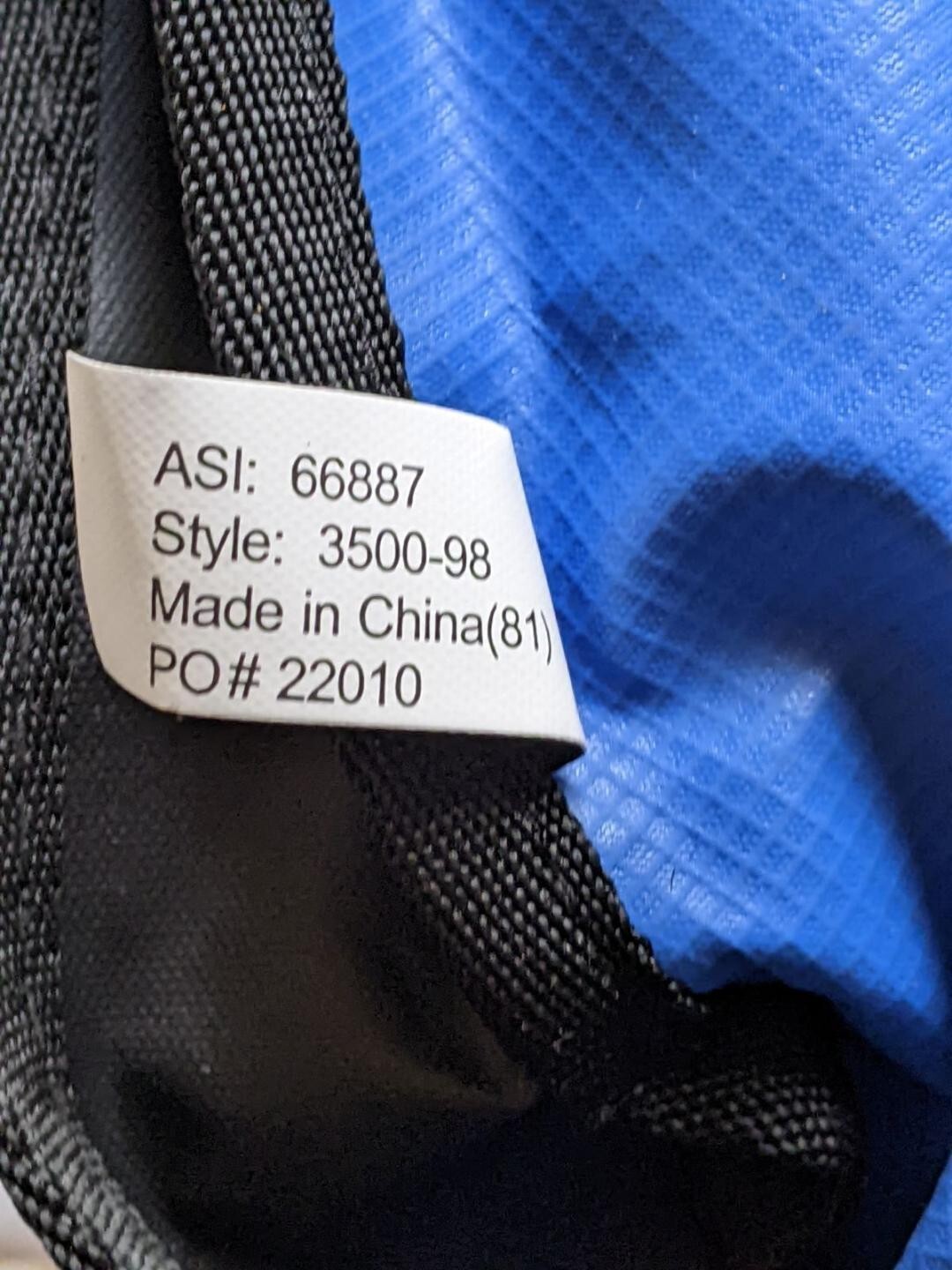 Leeds KPMG Blue Insulated Backpack ASI: 66887 Excellent Condition