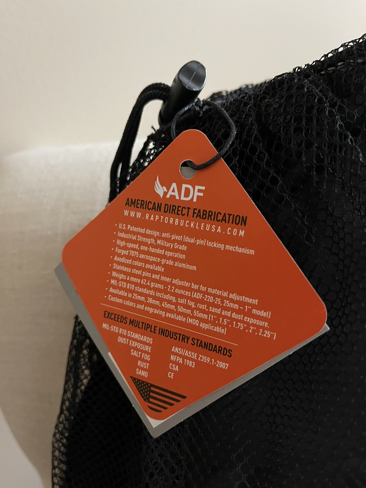 New Atomic Mission Gear Apex Backpack Black AMG Bag