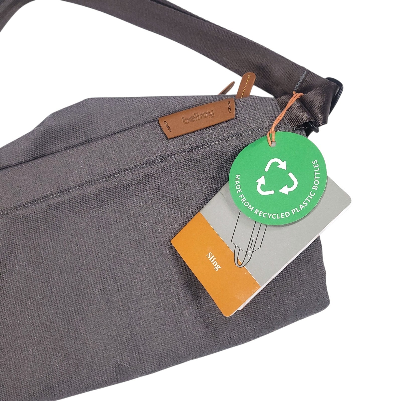 Bellroy Sling Crossbody Bag Mid Grey BSLA-MGR-203 NEW