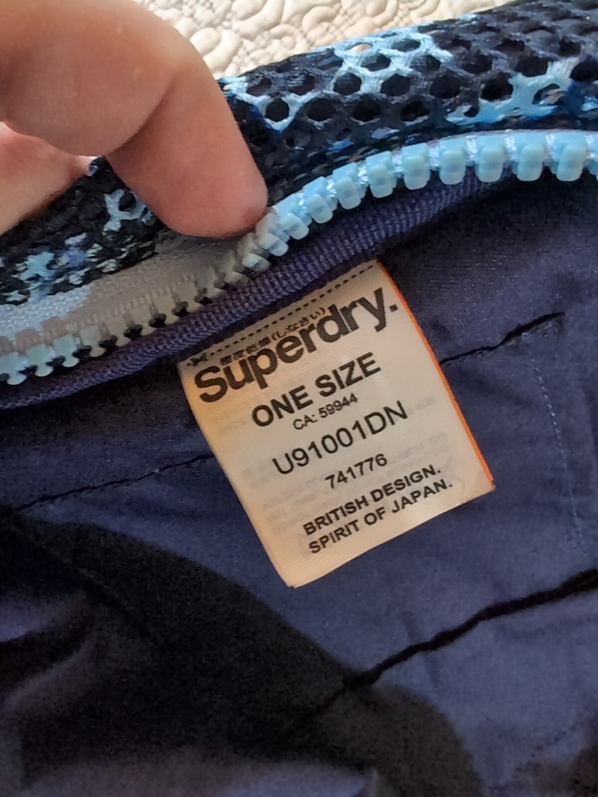 Read SUPERDRY JAPAN OUTDOOR BACKPACK BLUE CAMO MADISON MONTANA CAMOUFLAGE BAG