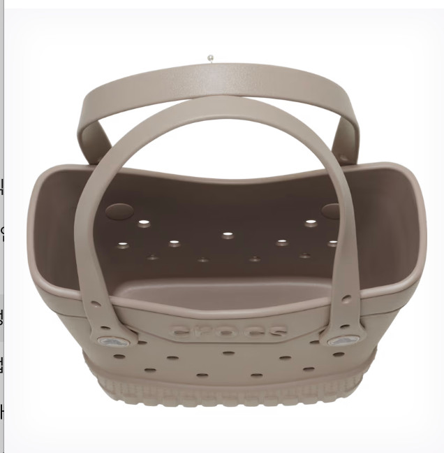 CROCS Classic Small Tote Bag 211702, Brown