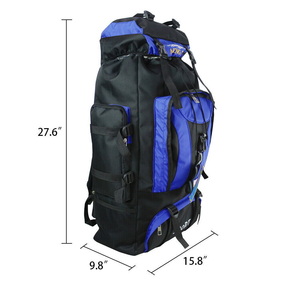 35L/70L/100L/130L Outdoor Tactical Backpack Rucksack Camping Hiking Bag Travel