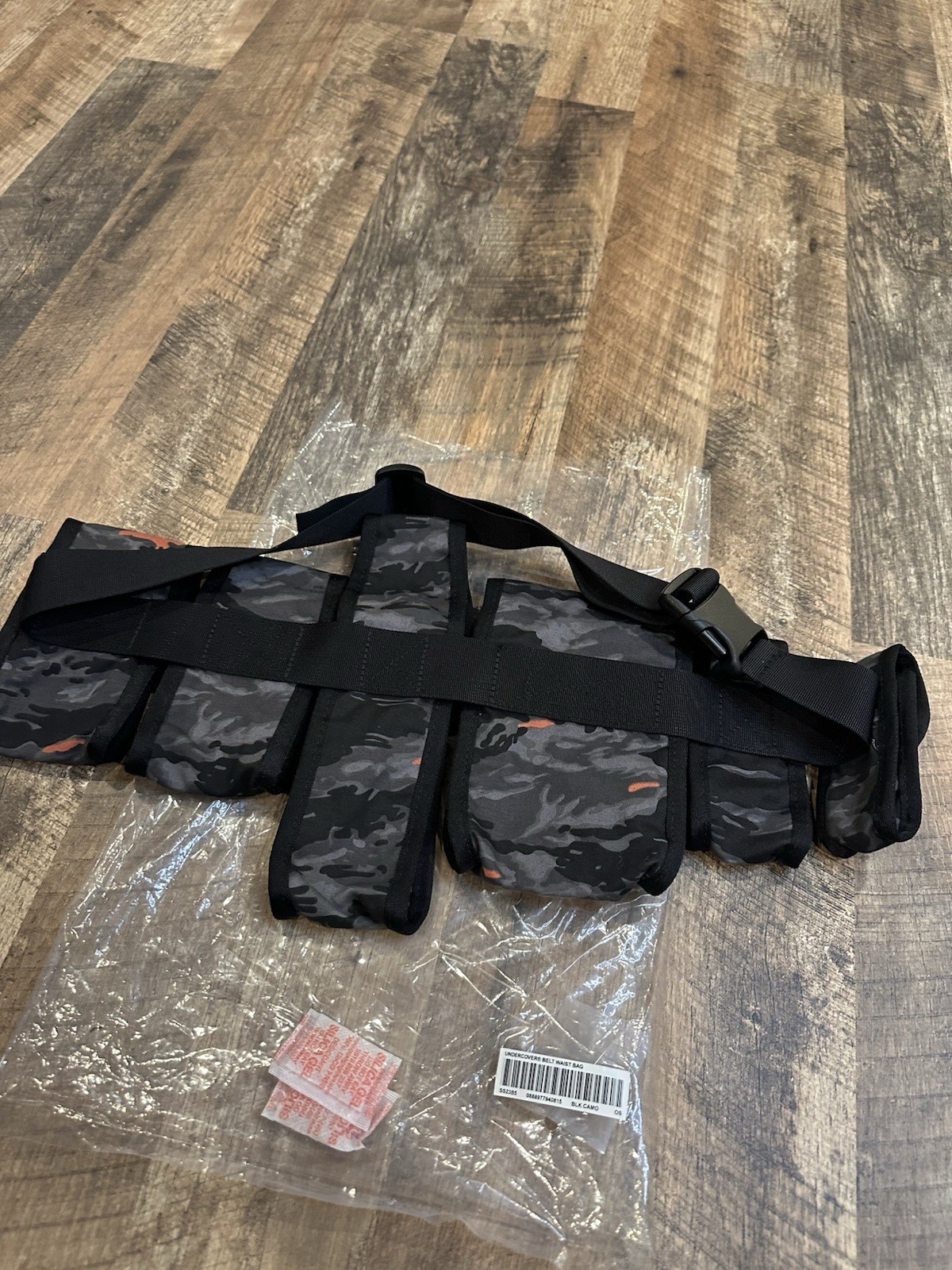 Supreme x Undercover Belt Waist Bag SS23 Black Camo Anti War