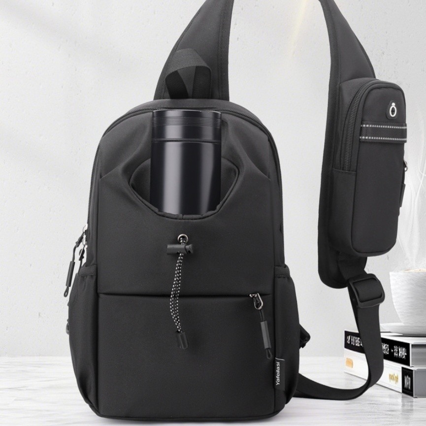 Men’s Oxford Cloth Splash-proof Shoulder Crossbody Chest Bag