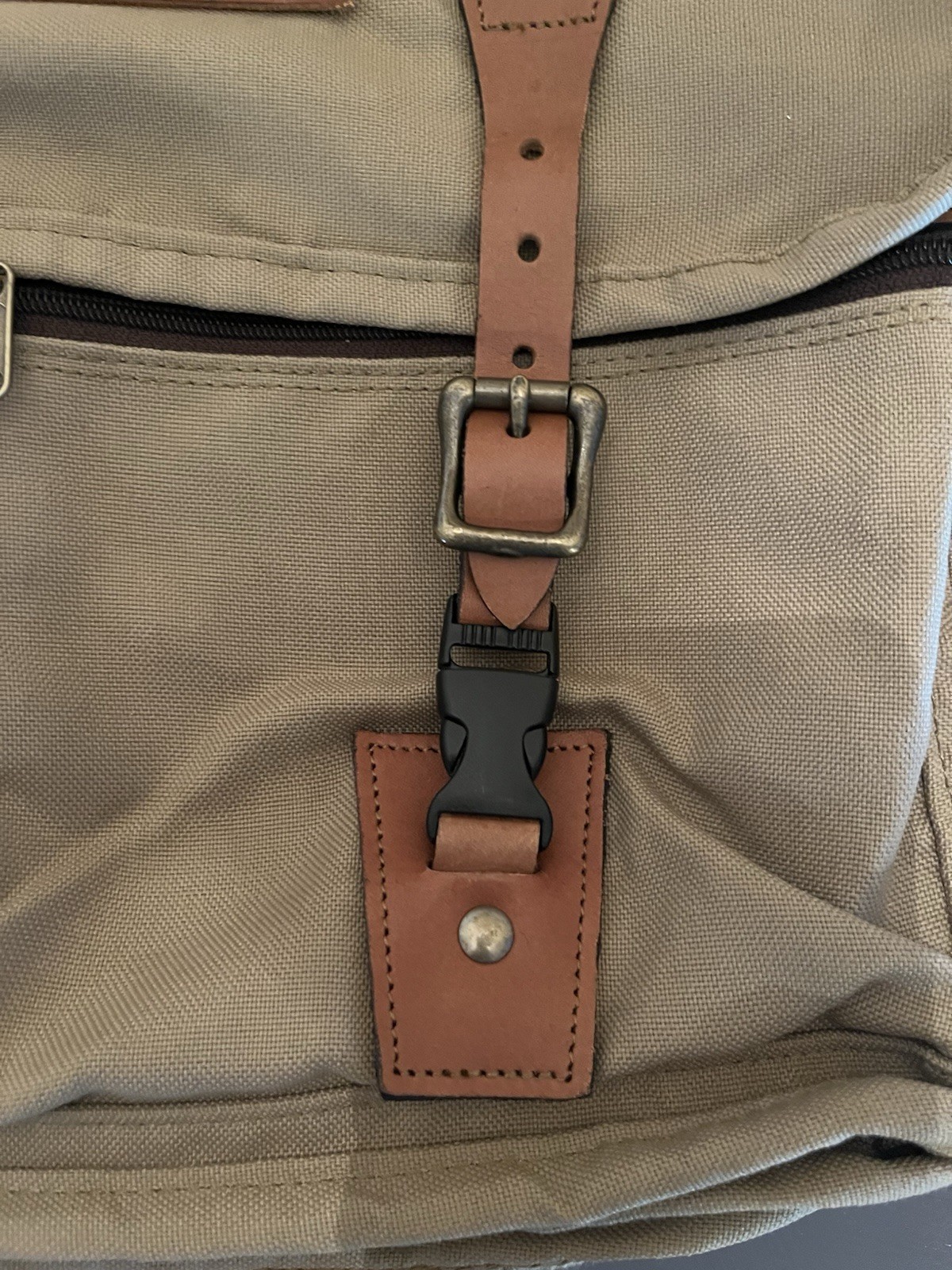 Vtg Rocky Mountain Elk Foundation RMEF Canvas Satchel Shoulder Bag Elk Camp 2004
