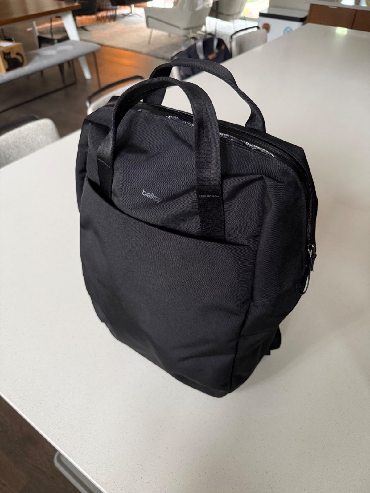 Bellroy Via Backpack Black 16” Laptop, Commuter Backpack, Workbag