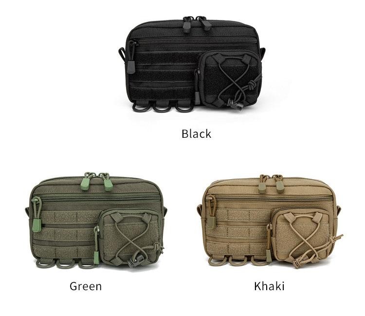 Horizontal Utility Pouch Organizer Bag for Camping Hiking Fishing Outdoor Gear