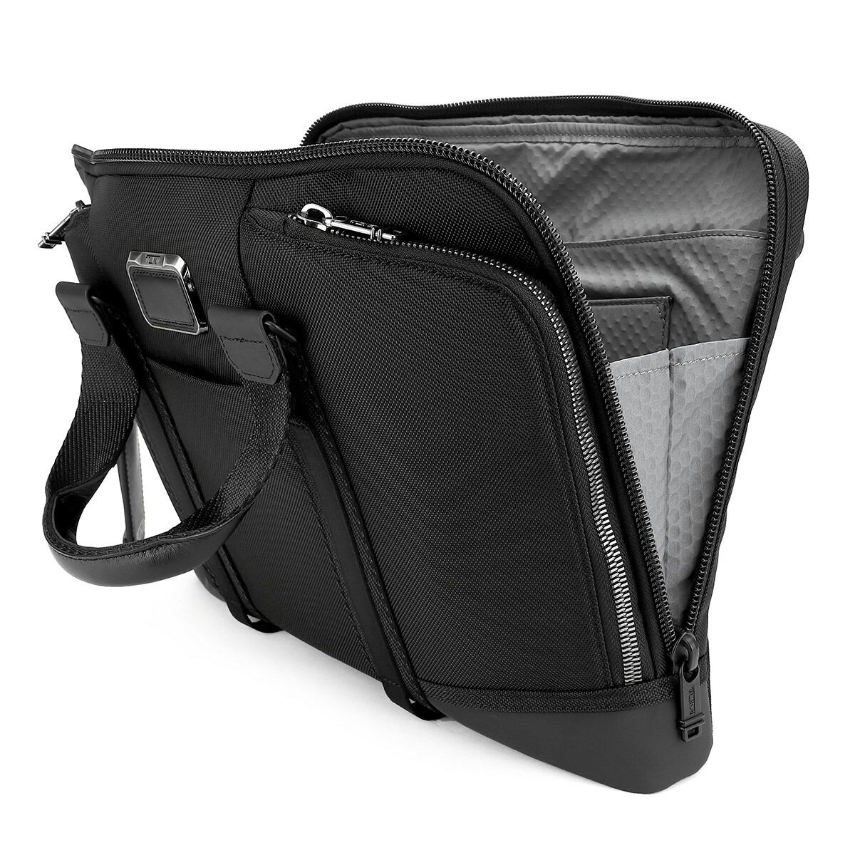 New TUMI Briefcase Alpha Bravo Black