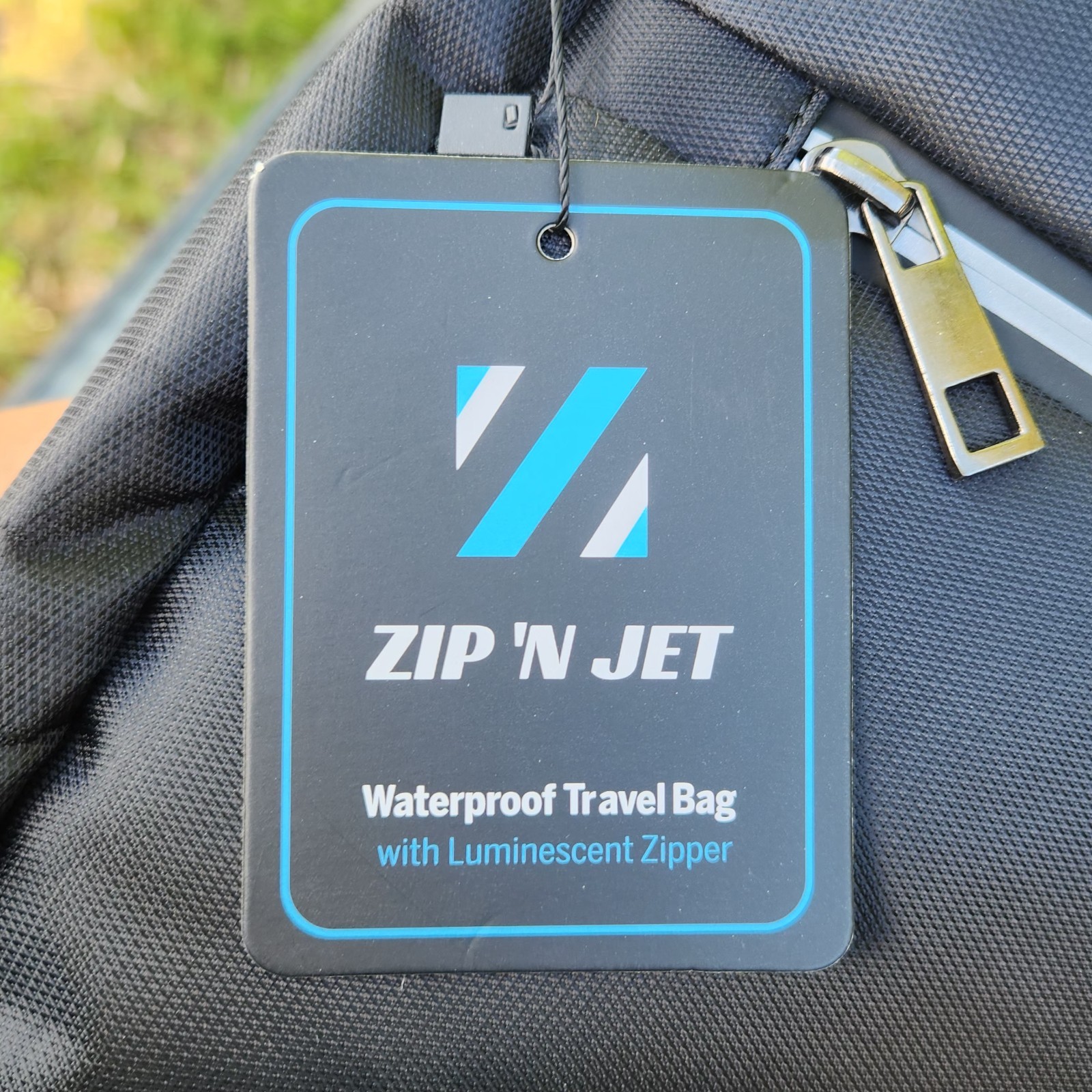 ZIP ‘N JET Waterproof Travel Bag (color:Black)￼ New