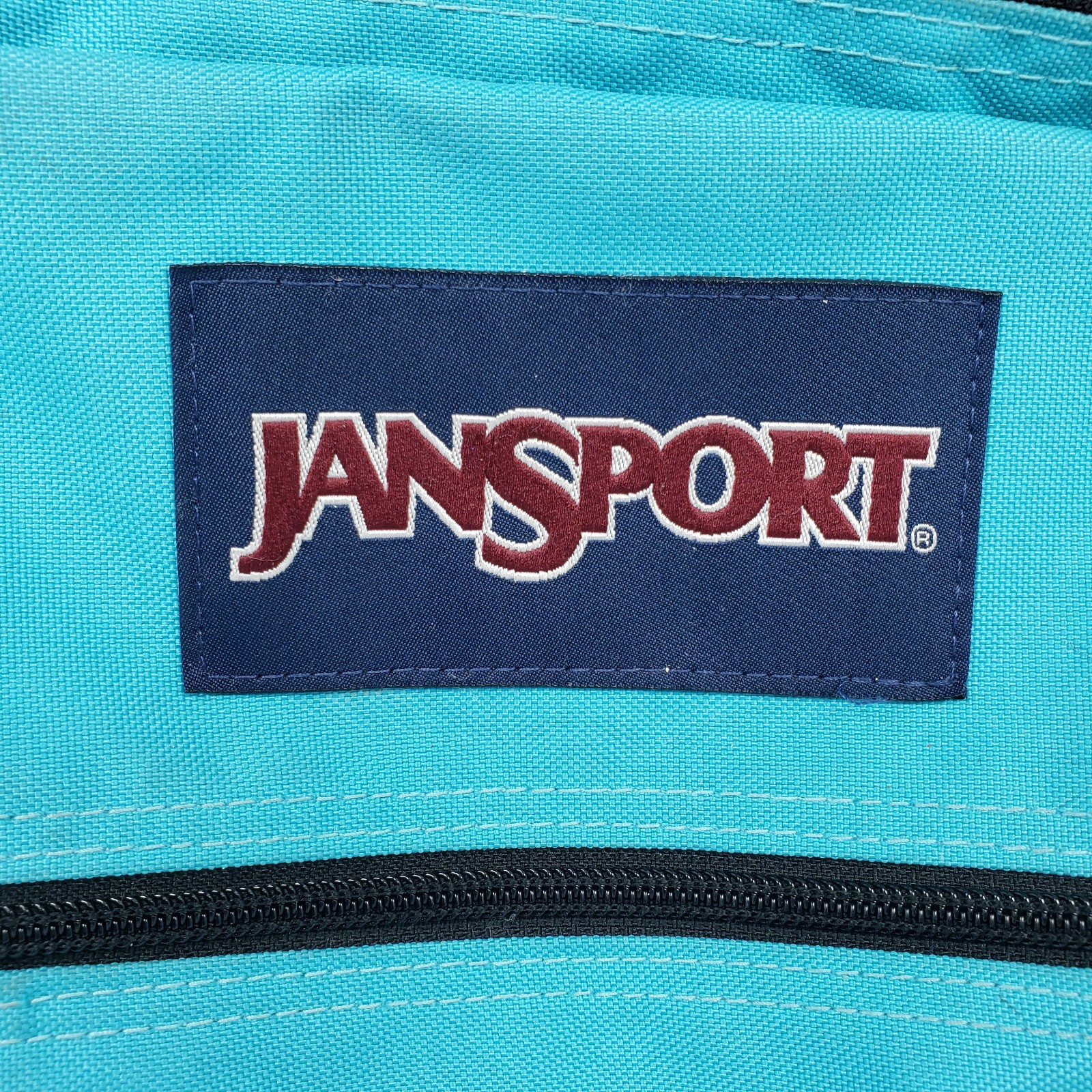 JanSport Big Student Turquoise Mammoth Blue Multi Use Carry Book Bag Backpack