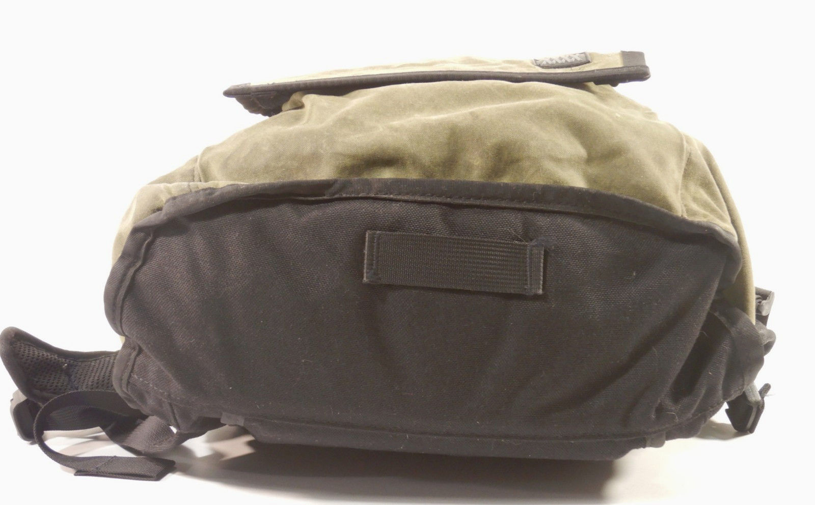Mission Workshop Fitzroy Green Waxed Canvas Pack Backpack