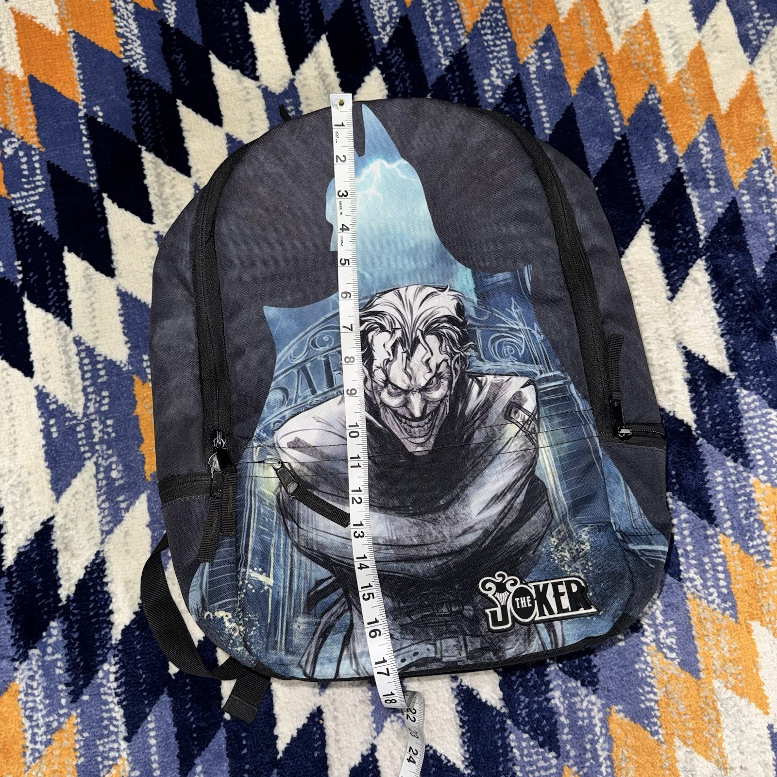 DC Comics The Joker Shoulder Bag Batman Schoolbag Backpack Laptop