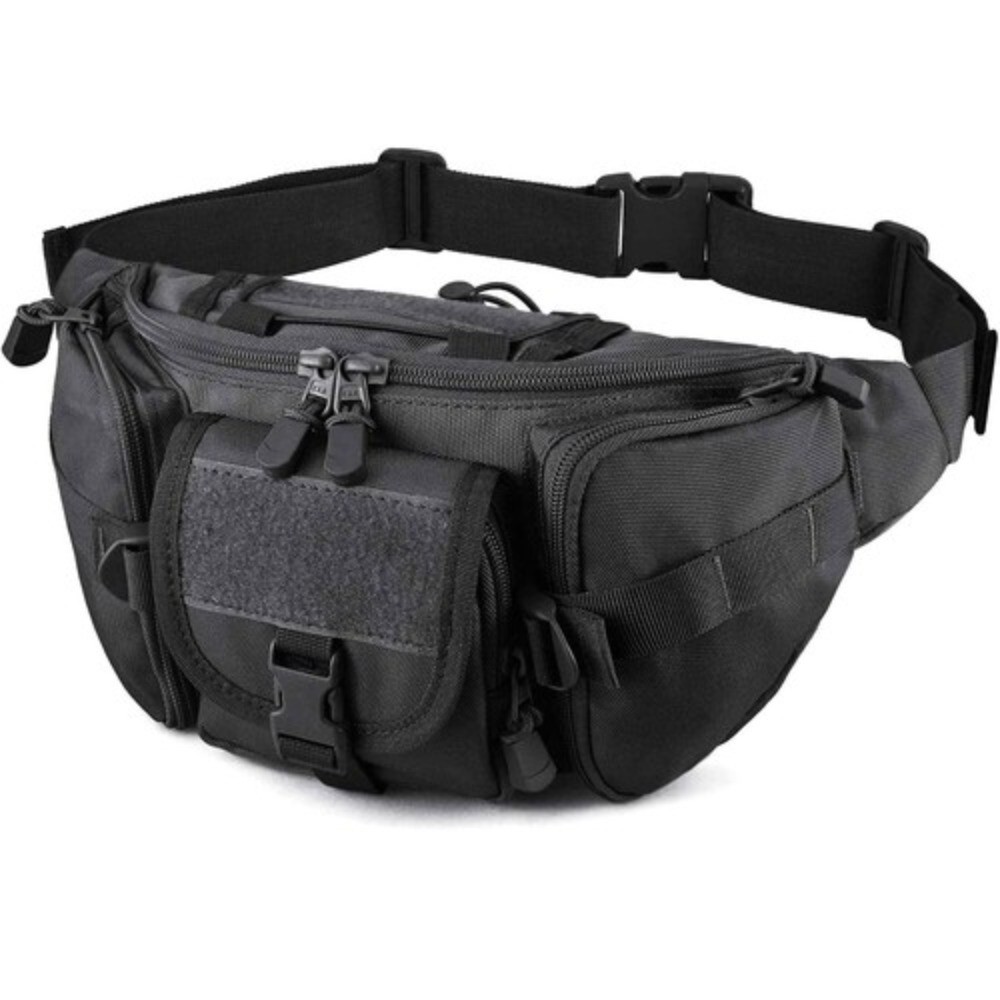 Tactical Fanny Pack Bumbag Waist Bag Military Hip Belt Outdoor Hiking Fishing