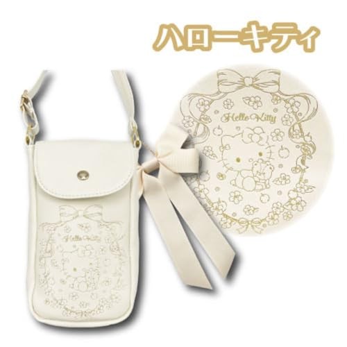 Sanrio Girly Hello Kitty Shoulder Pochette [Body] Approx. H19 x W10 x D3cm