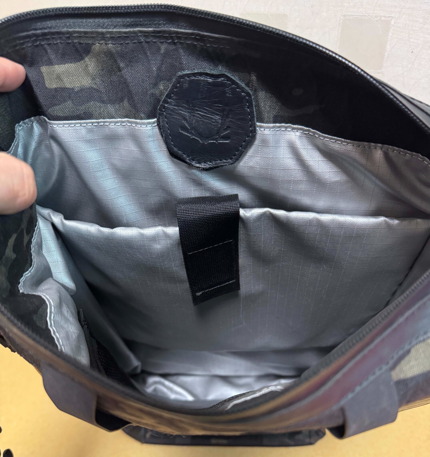 black ember camo color backpack modular system