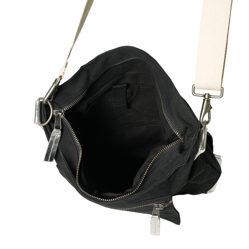 RAF SIMONS x EASTPAK Shoulder Bag Dark Navy Size H 17.7 x W 14.9 x D 3.5 in