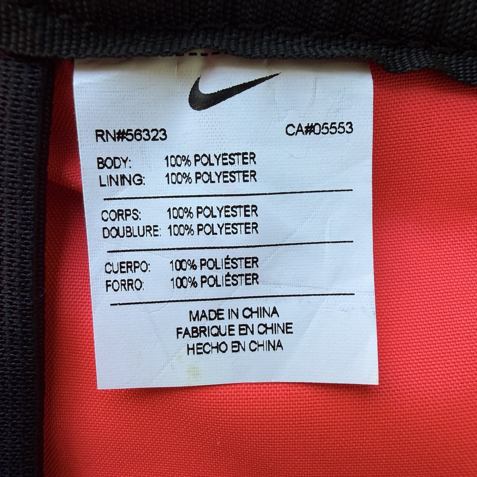 Nike CR7 Cheyenne Backpack – Black Soccer Football Storage Authentic