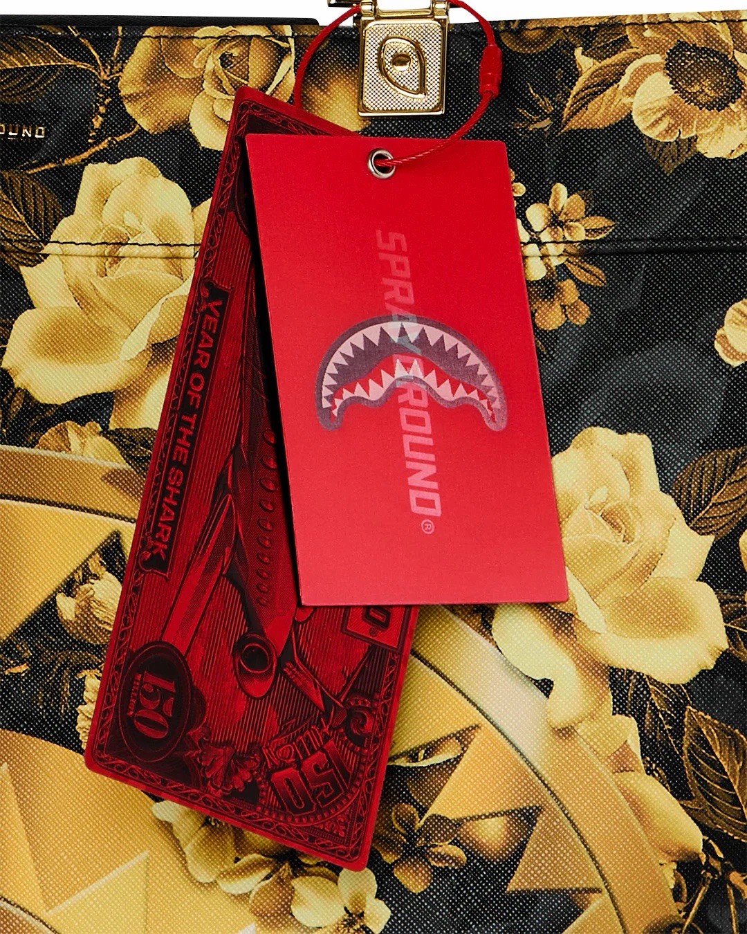 SPRAYGROUND LIMITED EDITION BILLIONAIRE BLOOM TORTUGA TOTE WOMEN’S BAG FLORAL