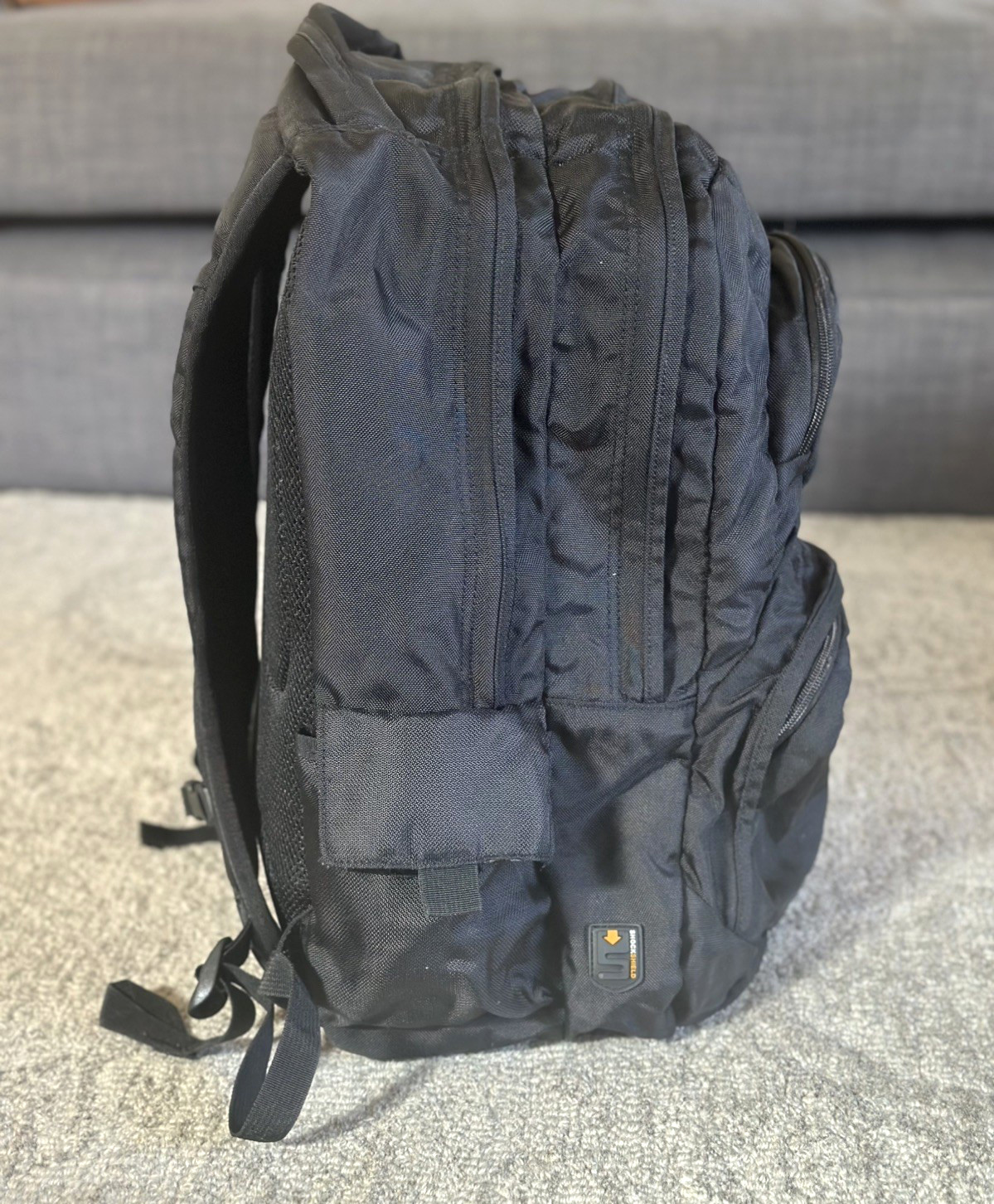 Jansport Airlift Backpack, X Large, Black. Rigid bottom, for lap top, Excellent