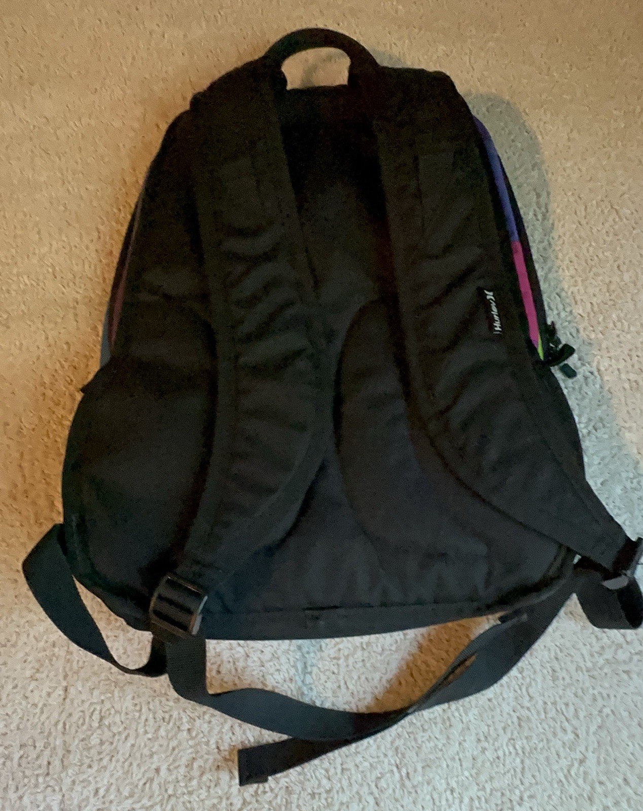 Hurley Colorful Honor Role Backpack School Skateboard Book Bag Gym Bag Carryon