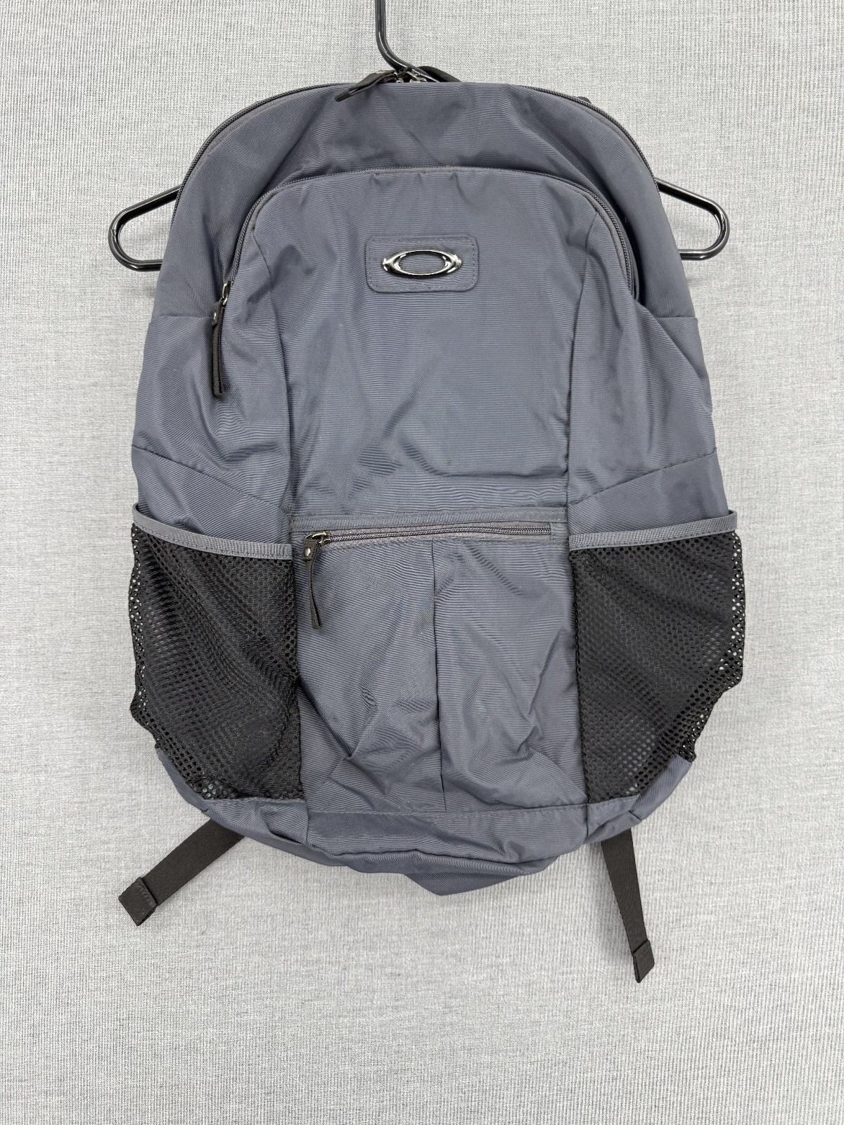 OAKLEY Laptop Backpack School College Back Pack Gray