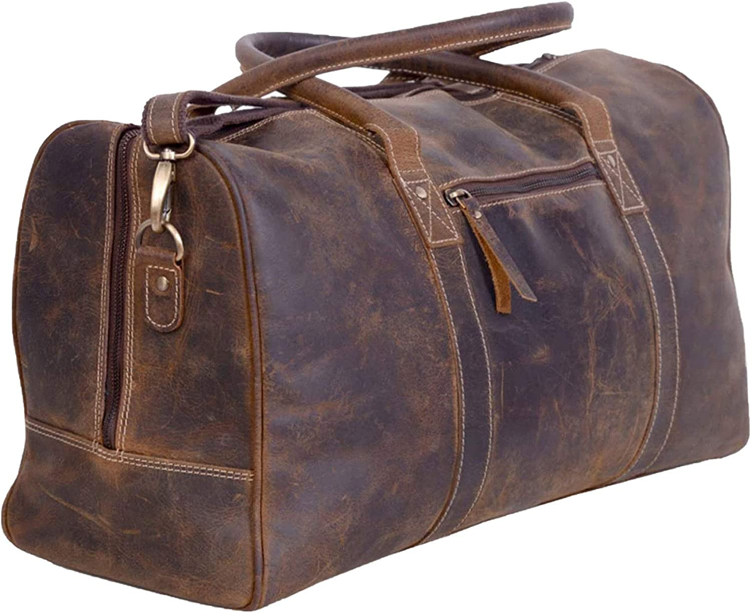 Chic Leather Duffle Bag for Travel, Gym & Weekend Getaways – Cabin Size