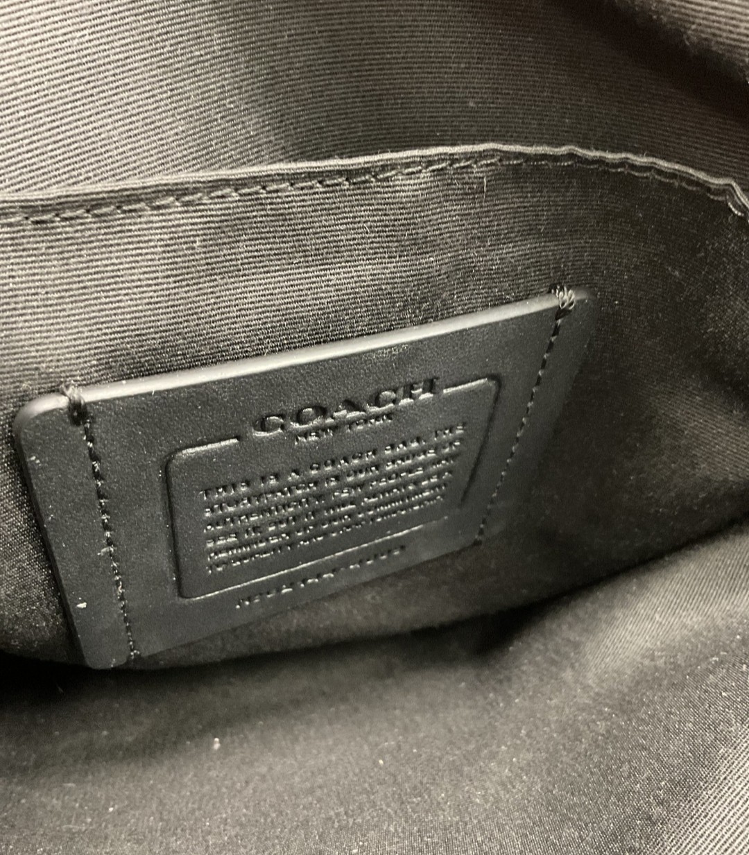 Coach 4009 Houston Flight Raised Signature C Leather Square Crossbody Single Zip