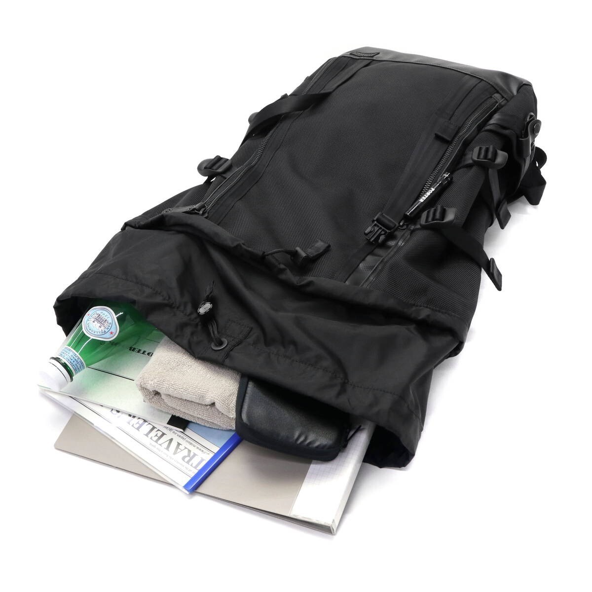 PORTER HEAT RUCKSACK 25L Backpack 703-06301 Black Yoshida & Co. Tokyo JAPAN JPN