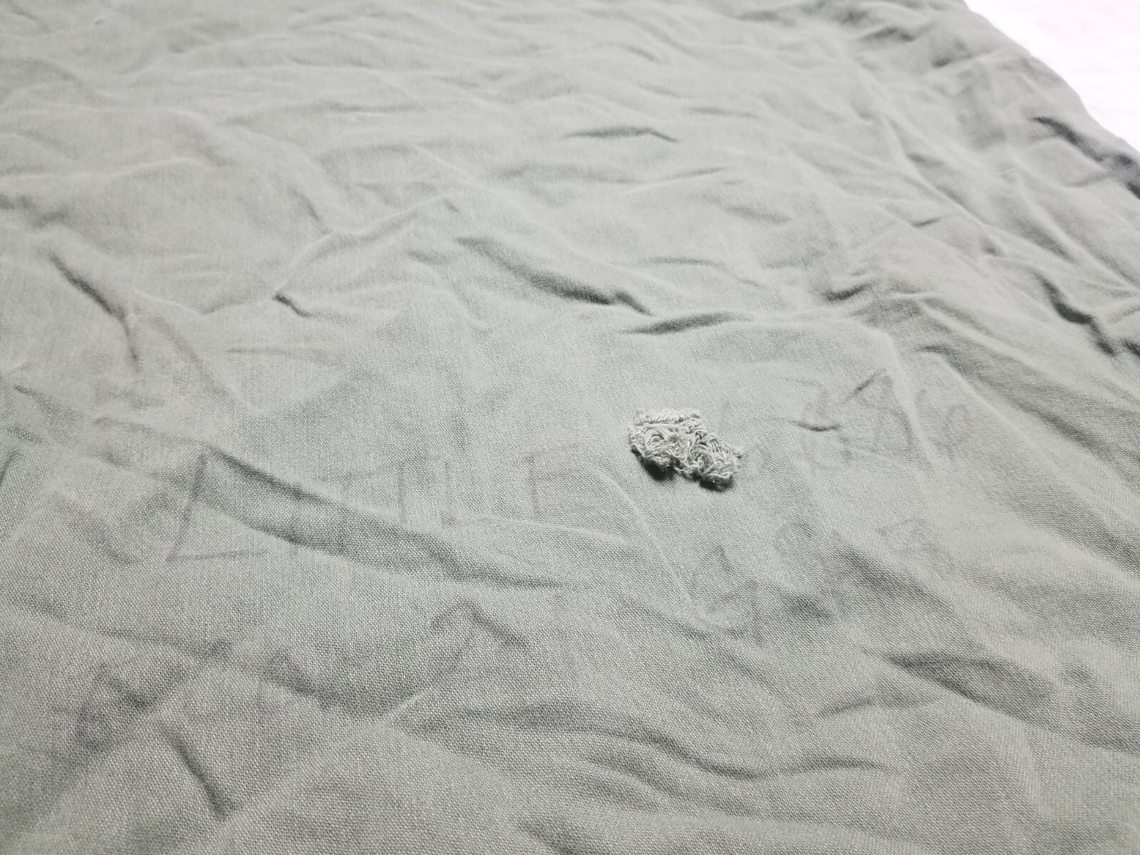USGI Army Military Surplus OD Barracks 100% Cotton Laundry Bag FAIR