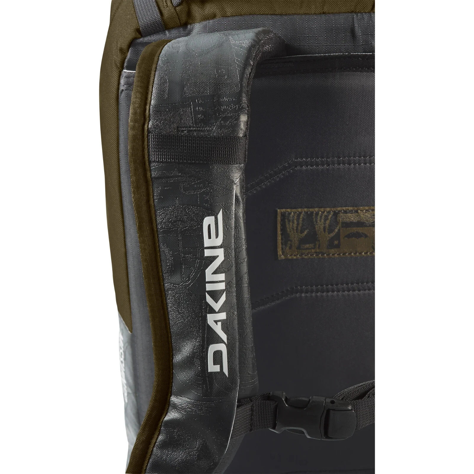 NWT DAKINE TEAM MISSION PRO 18L BACKPACK $180 dark olive sam taxwood padded