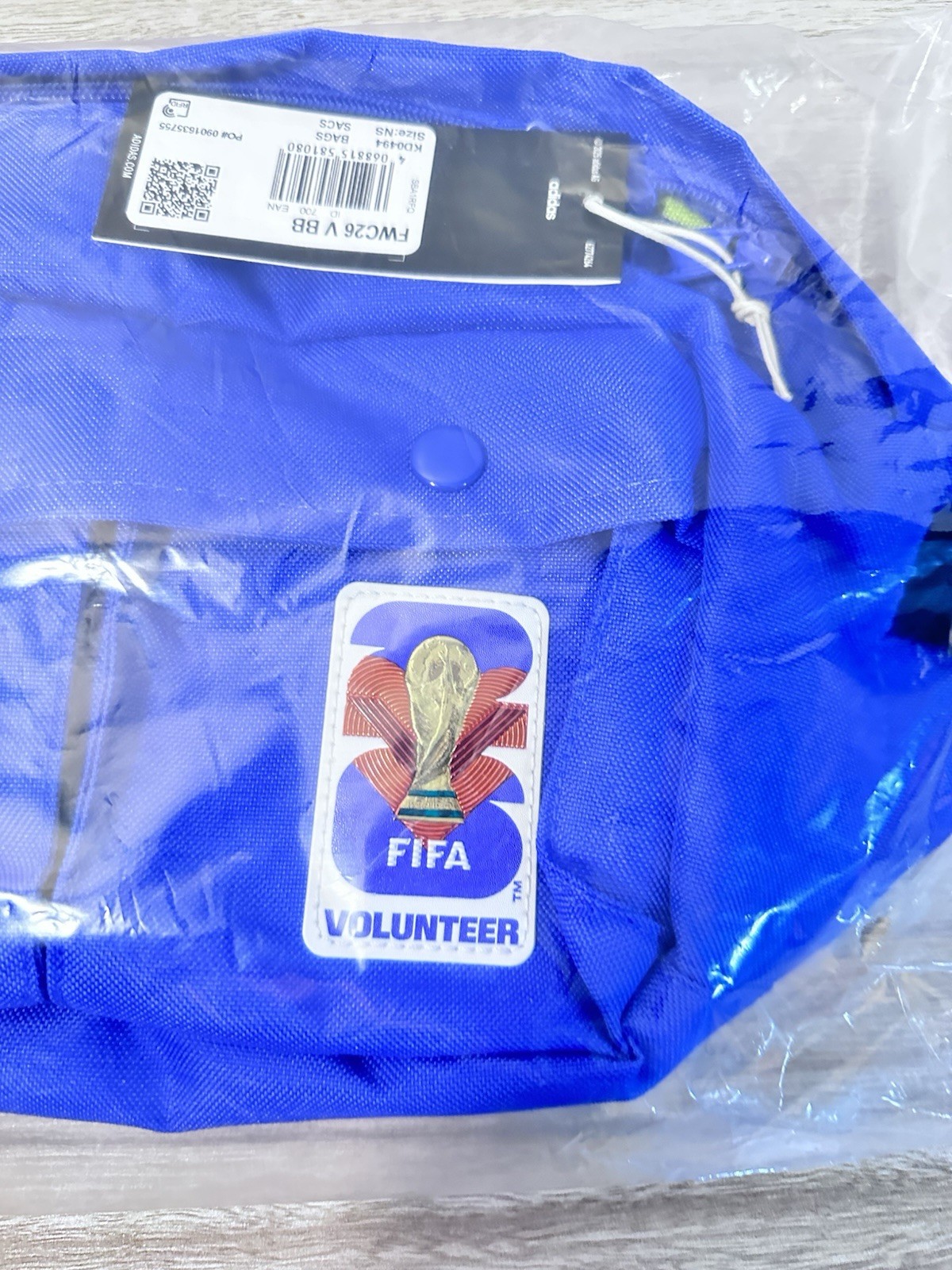 FIFA World Cup 2026 Volunteer Adidas Crossbody/Fanny Pack Bag New