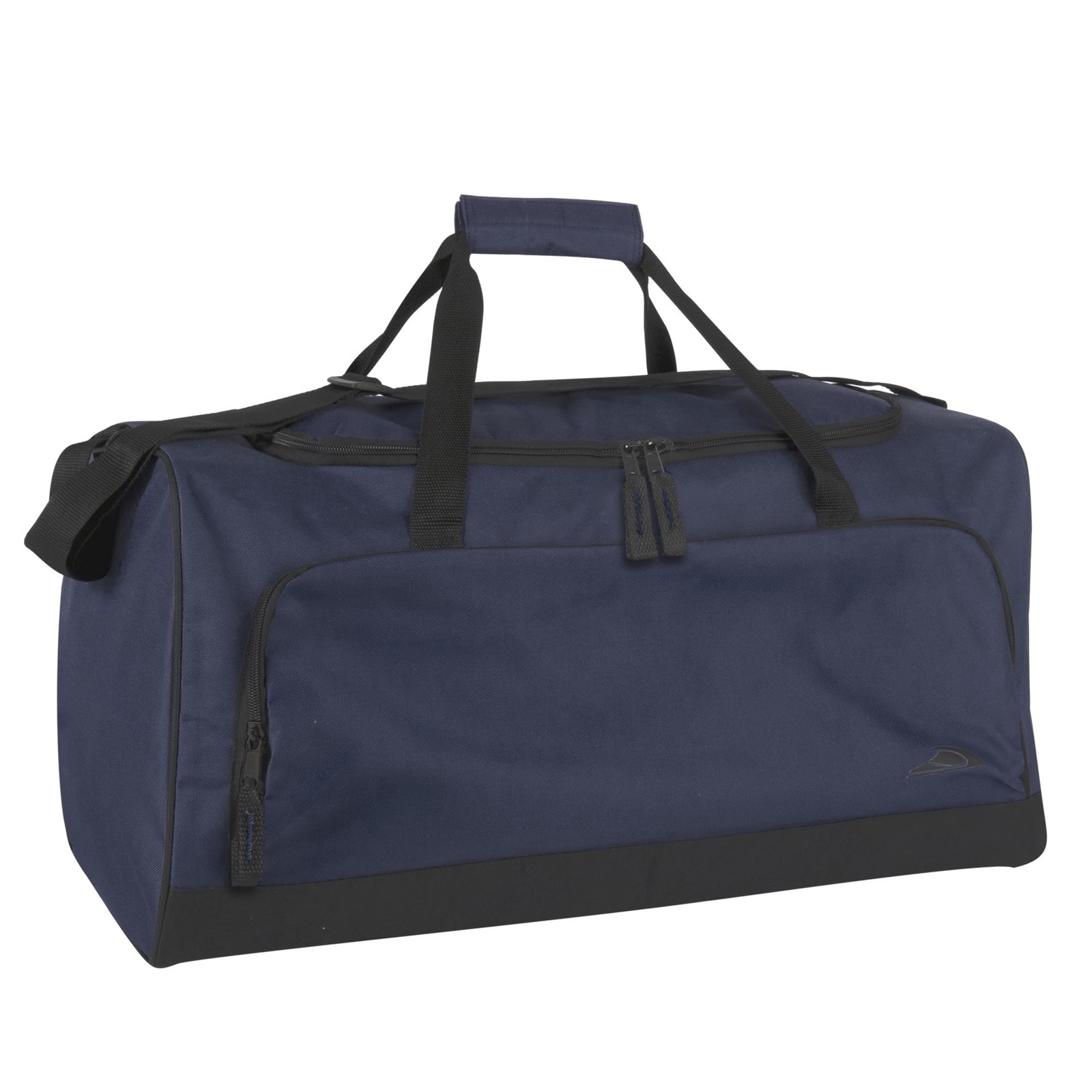 24″ 55L Canvas Duffle Bag for Travel, Gym, Sports Equipment – Unisex Navy