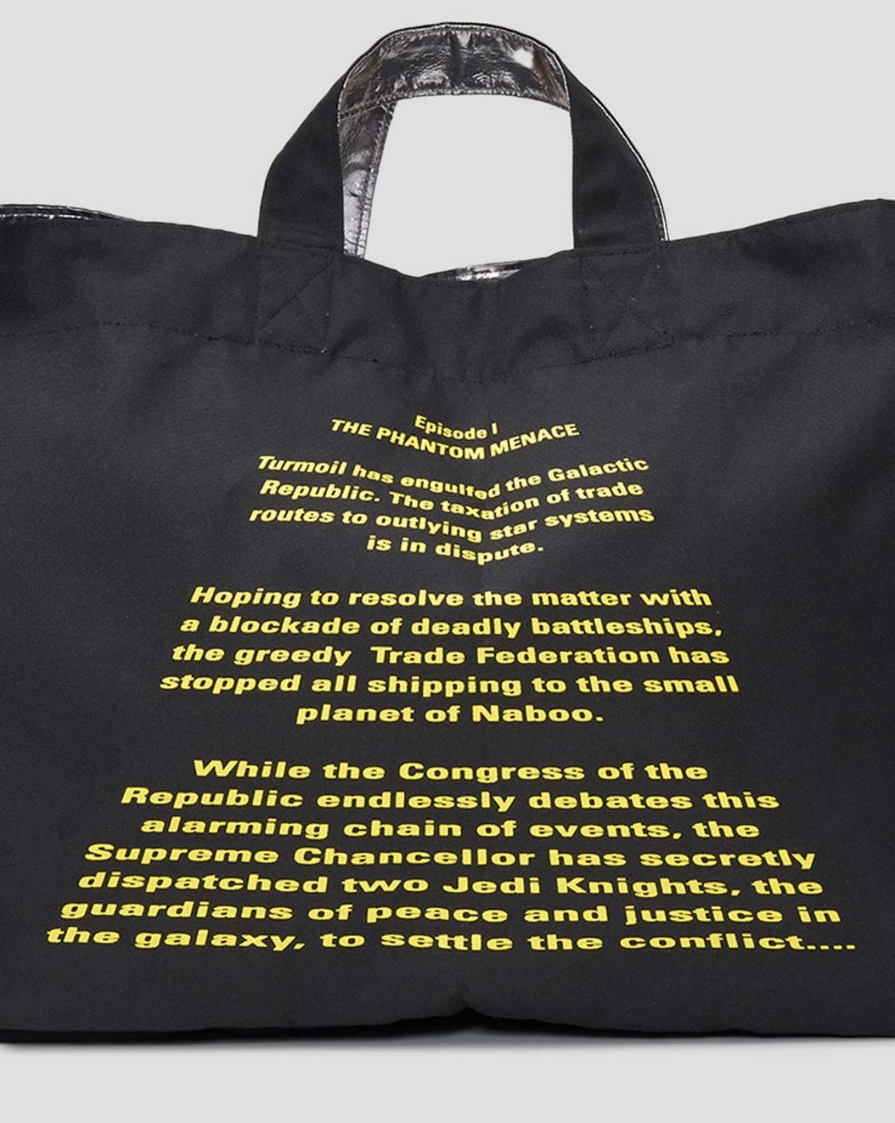 STAR WARS x Graniph Opening Crawl 2WAY Tote Bag Handbag Black Unisex Gift New