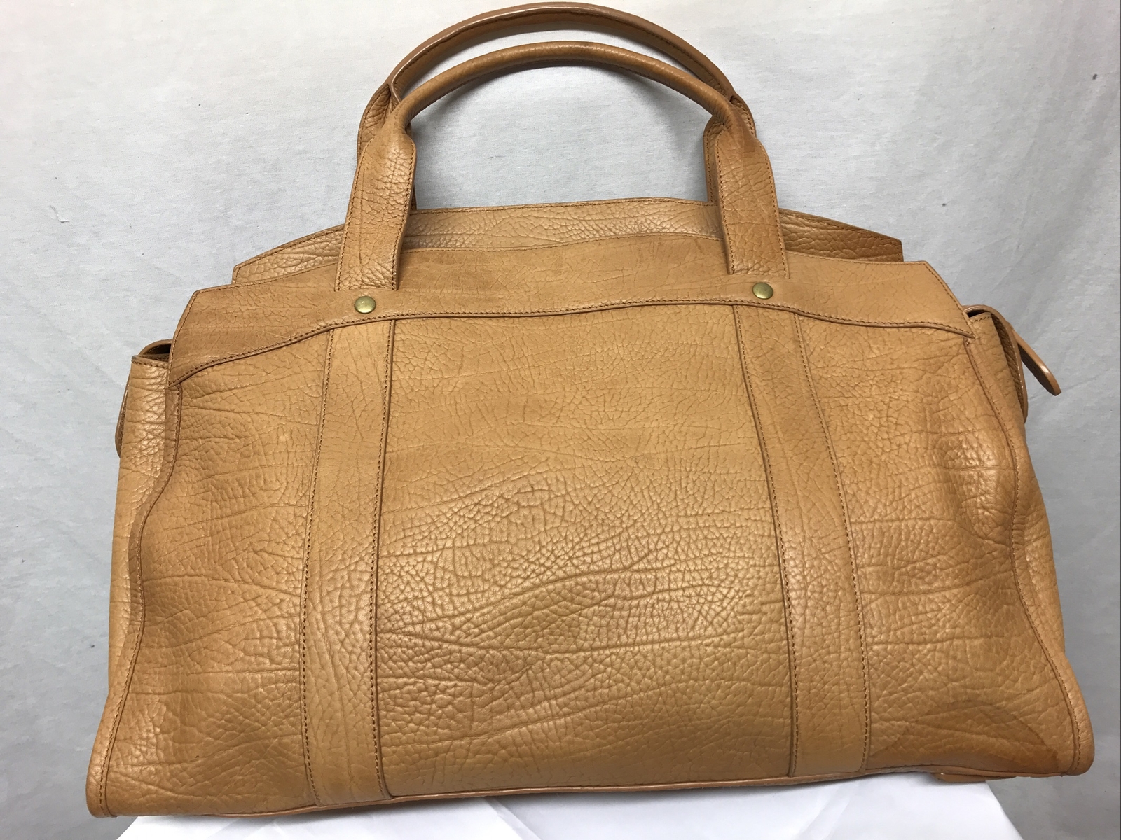 New. Authentic Cole Haan Leather Duffle/Weekender Bag .