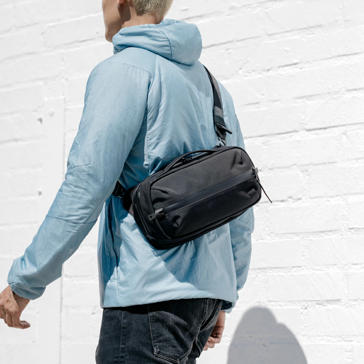 BLACK EMBER GRIP SLING EmberTex SHOULDER BAG Black