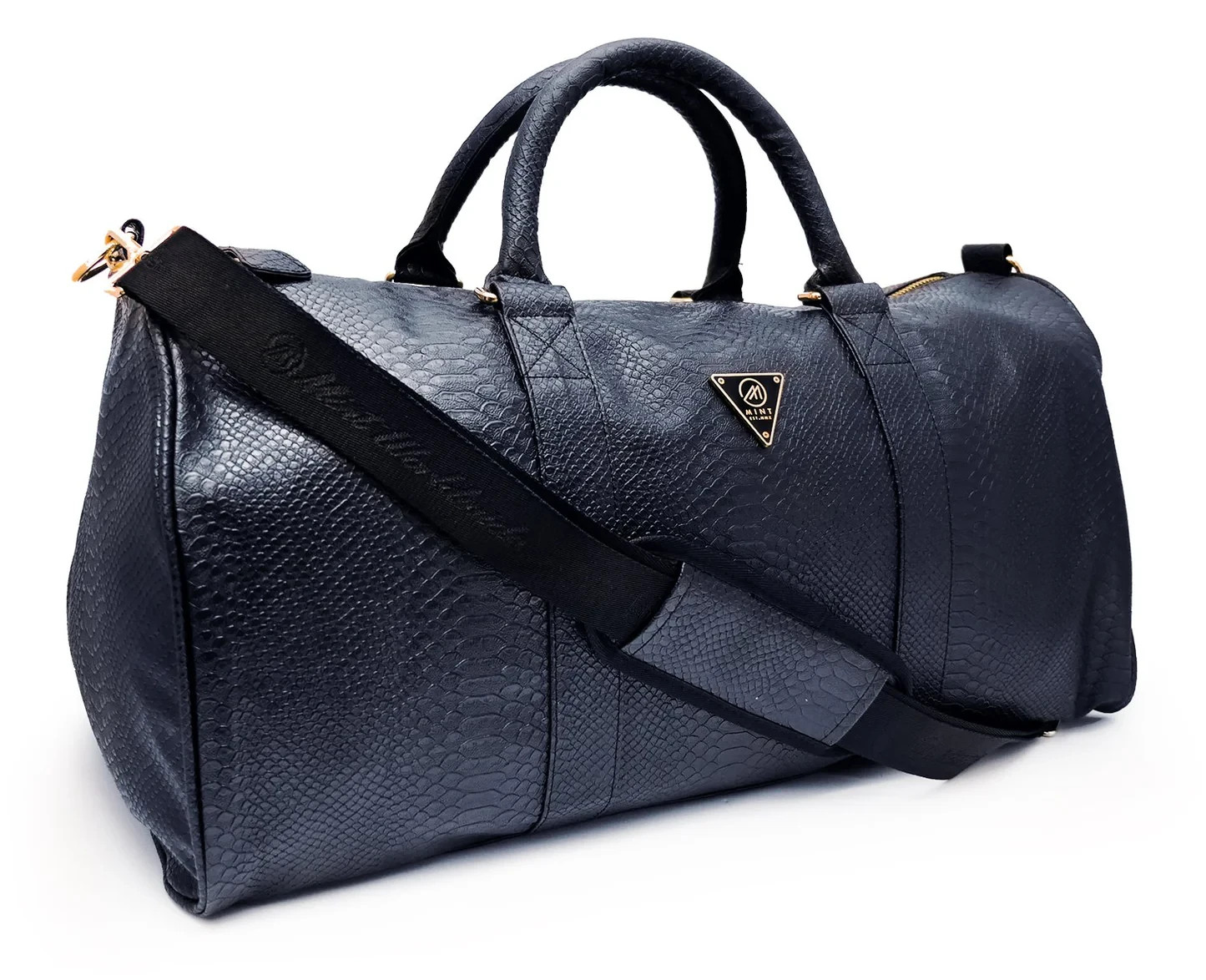 Anaconda Duffle Bag Large Vegan Leather Travel Weekender Carry On Bag