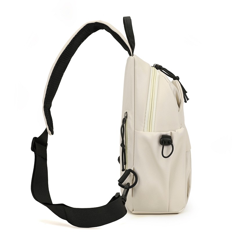 Mens Casual Single Shoulder Trendy Chest Bag Outdoor Sports Lightweight Backpack