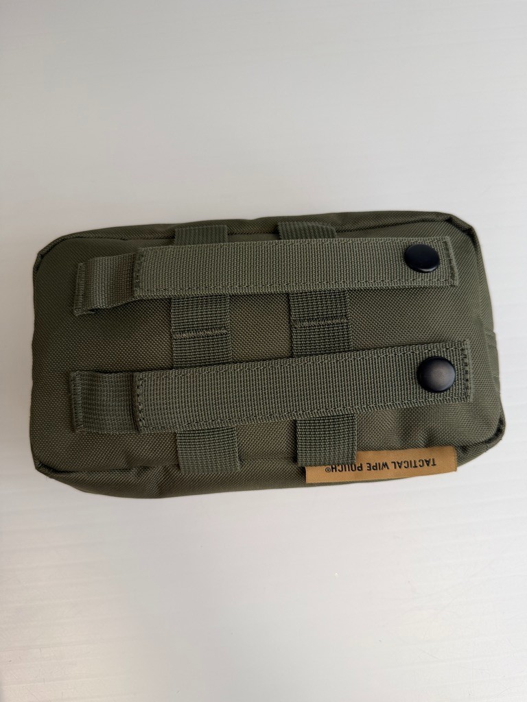 Tactical Wipe Pouch Bag Men Daddy Mommy Baby Gear Strap Army Work Party Core Nw