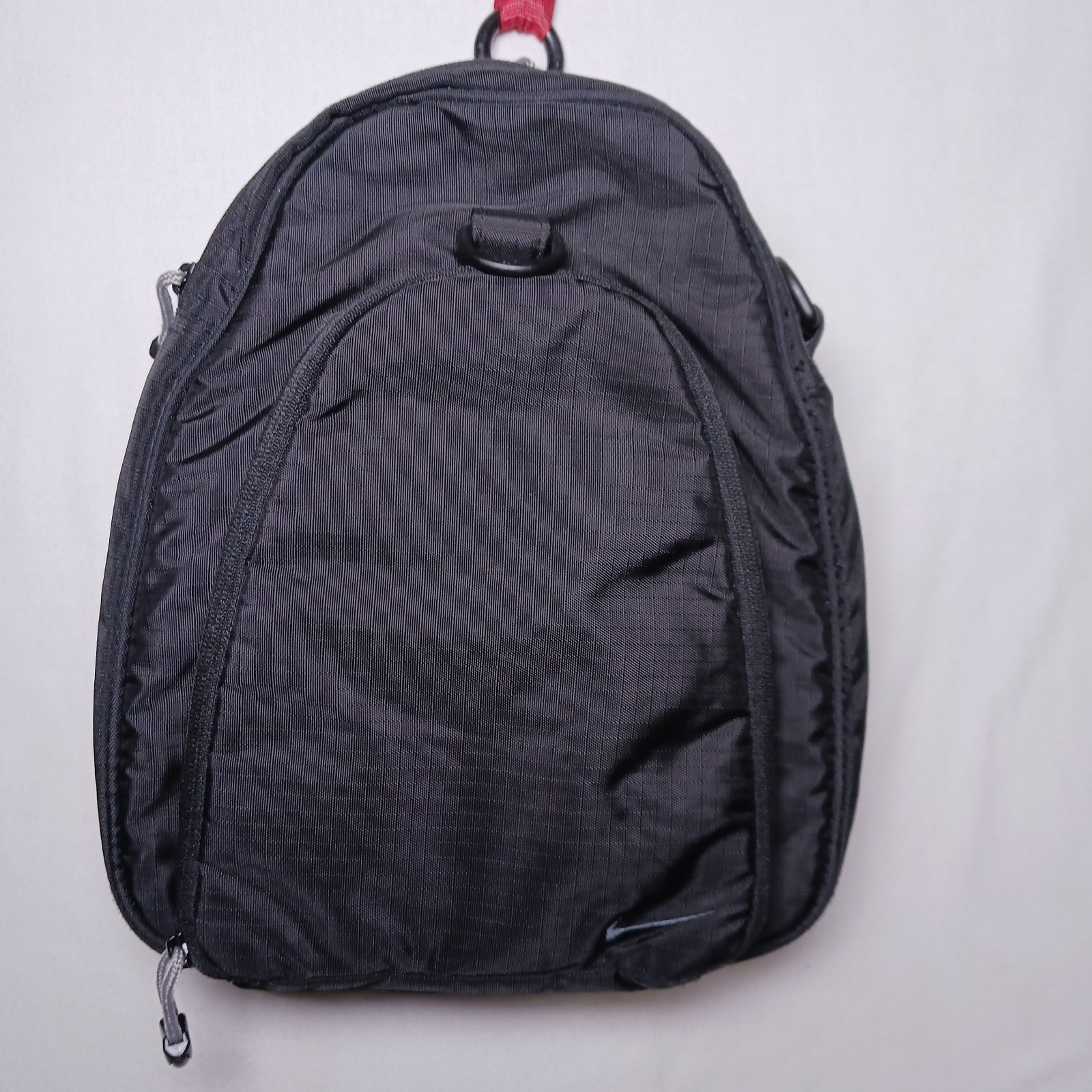 Vintage Nike Ripstop Convertible Back Pack Duffel Bag Black Nylon