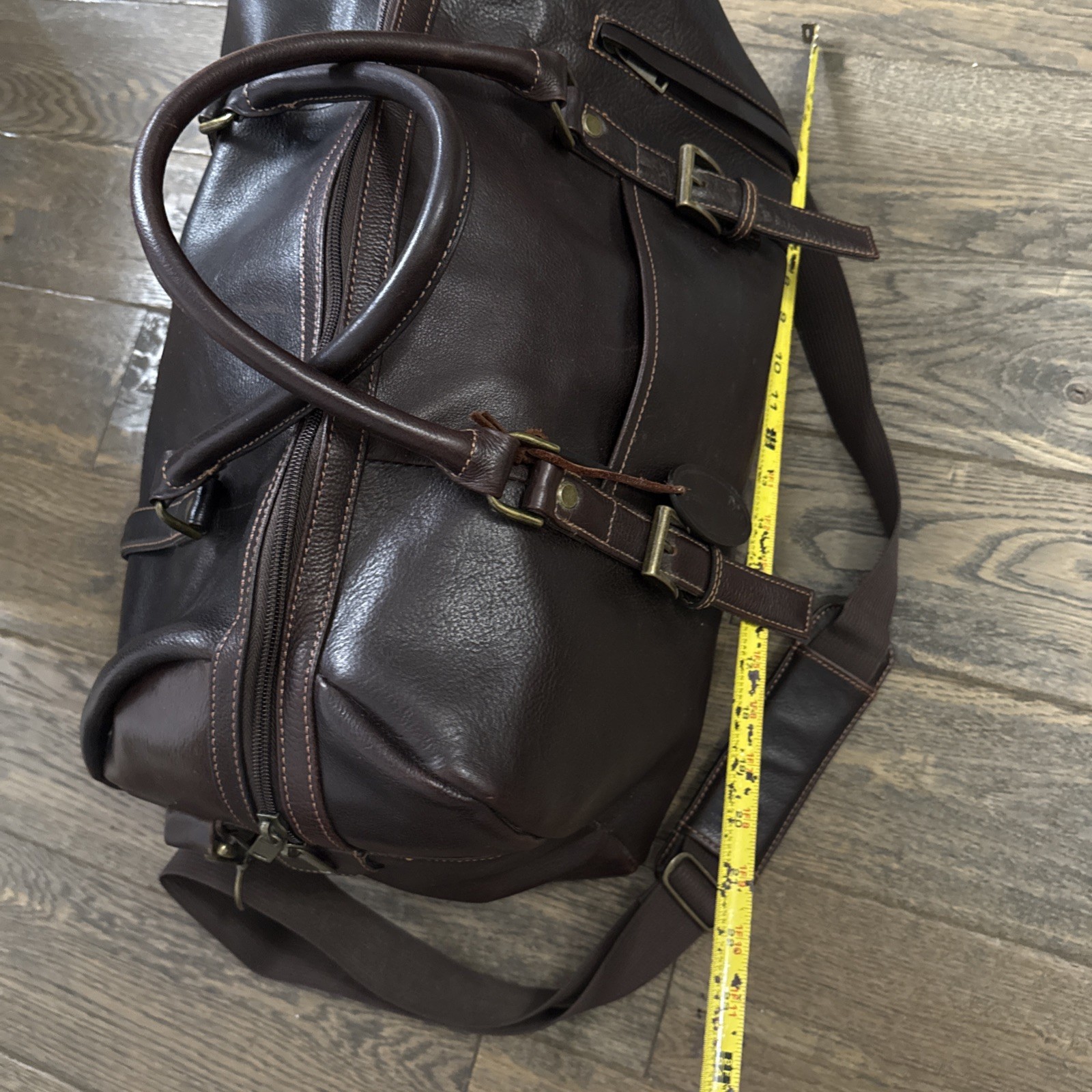 Wilson’s Leather Large Retro Brown Travel or Business Bag. Beautiful