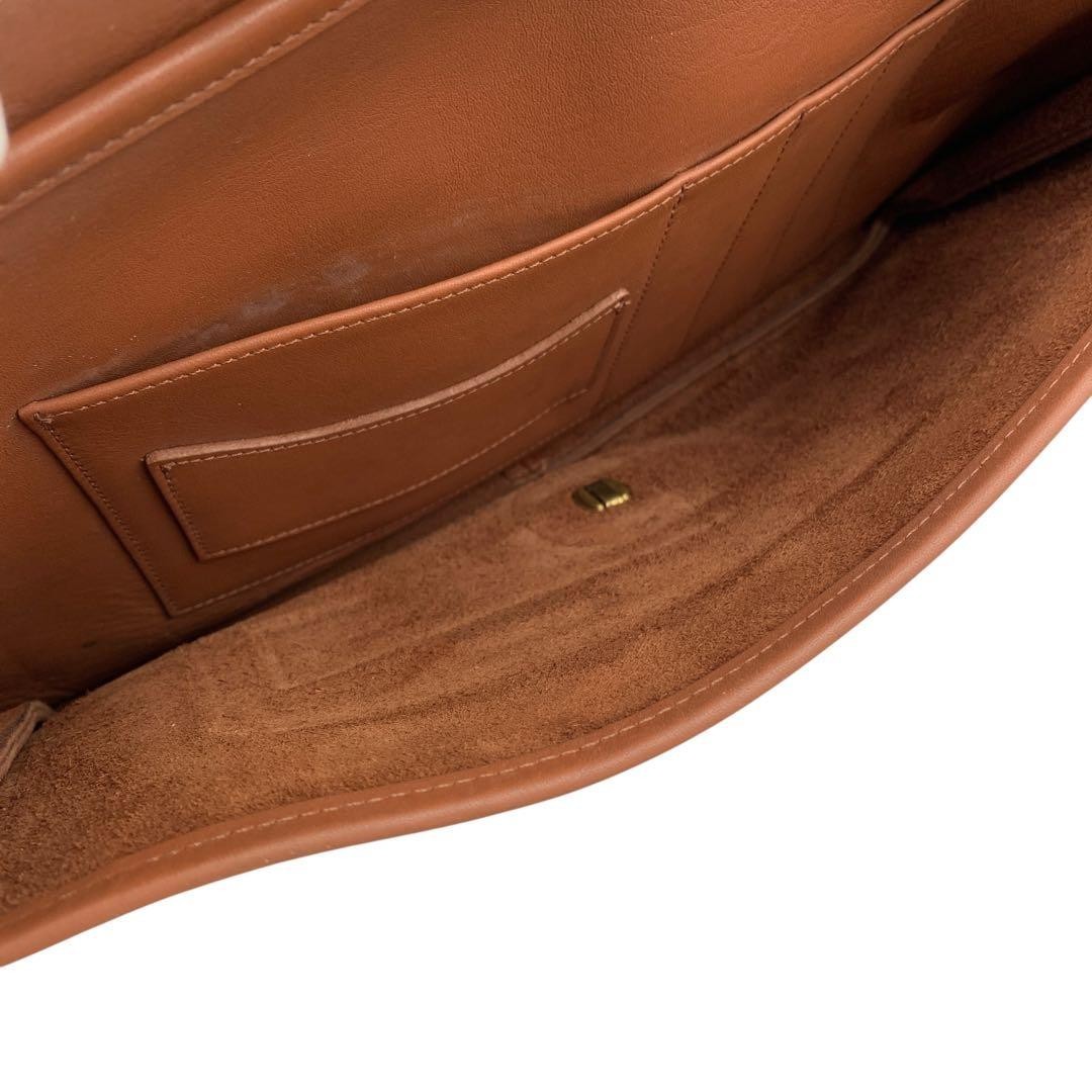 USED JAPAN Coach 5180 Metropolitan Briefcase British Tan Leather Vintage Bag